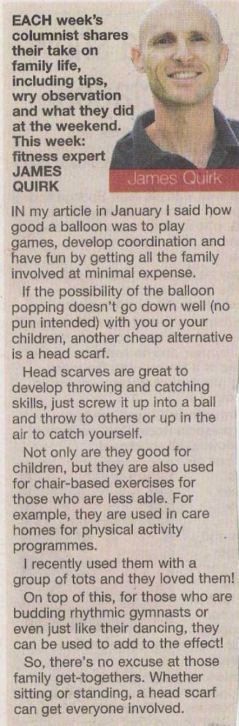 Somerset County Gazette Family Life Column-Head Scarves