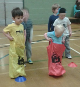Tots Sport Skills Sack Race