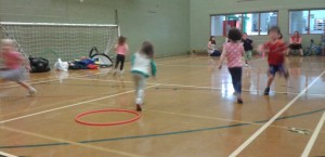 Tots Sport Skills-Rabbit holes!