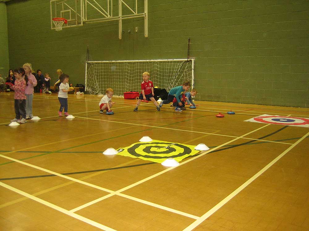 Curling and Target Throwing