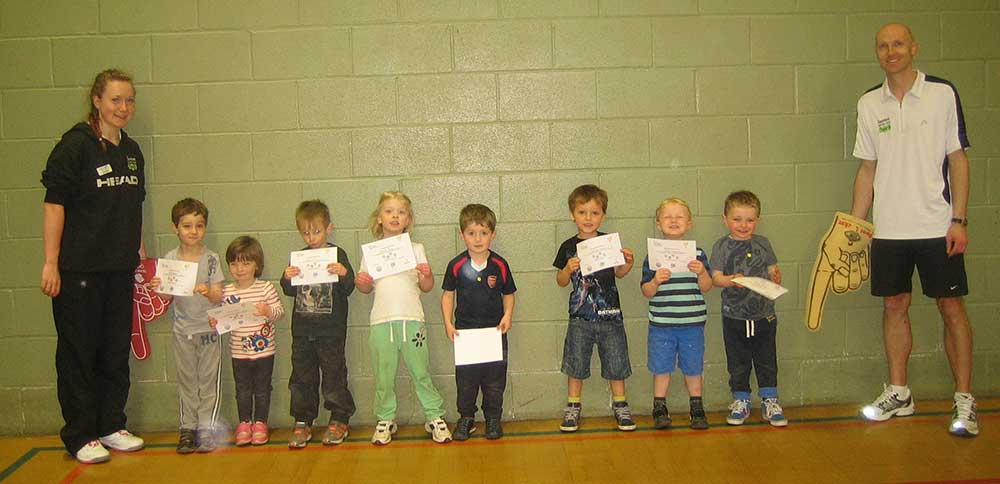 Tots Celebrate their Sports Skills