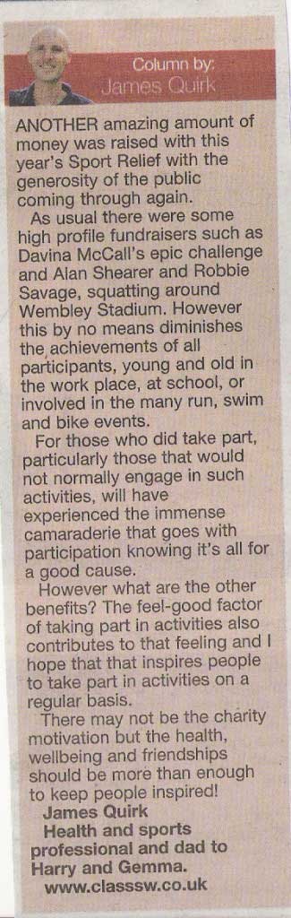 Somerset County Gazette Family Life-Charity Inspiration