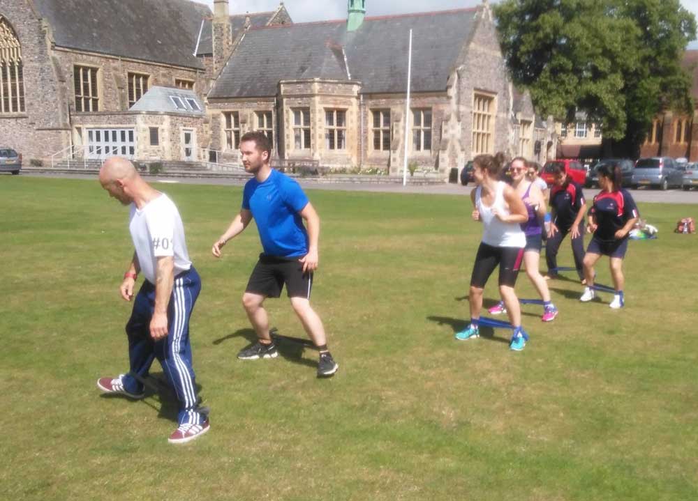 Strength and Conditioning-Band Walk
