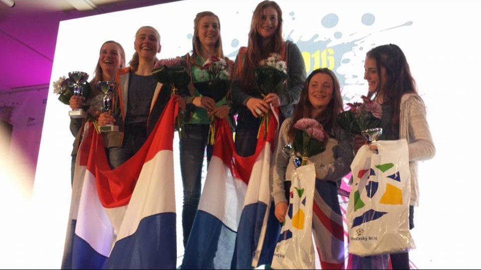 Caitlin Third in the European Championships
